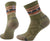 Smartwool Hike Light Cushion Ethno Graphic Mid Crew Socks - Women's - Winter Moss