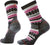 Smartwool Hike Light Cushion Margarita Crew Socks - Women's - Black