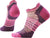 Smartwool Run Zero Cushion Stripe Low Ankle Socks - Women's - Garden Pink