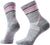 Smartwool Run Zero Cushion Mid Crew Socks - Women's - Light Gray