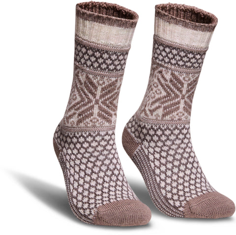 Smartwool Everyday Popcorn Snowflake Pattern Crew Socks - Unisex