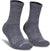 Smartwool Everyday Solid Rib Crew Socks - Unisex - Medium Gray