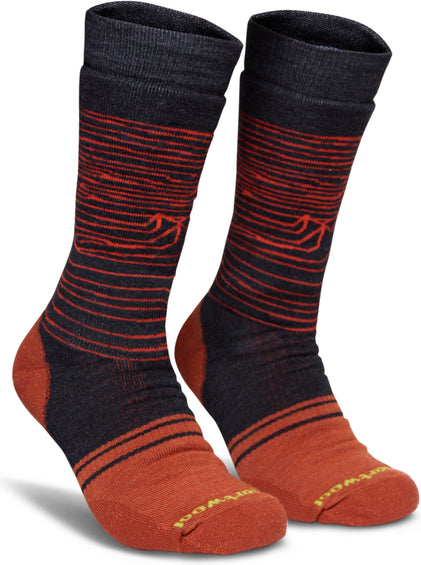 Smartwool Snowboard Full Cushion Iguchi Pattern OTC Socks - Unisex