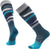 Smartwool Ski Full Cushion Midnight Ski Pattern OTC Socks - Unisex - Twilight Blue