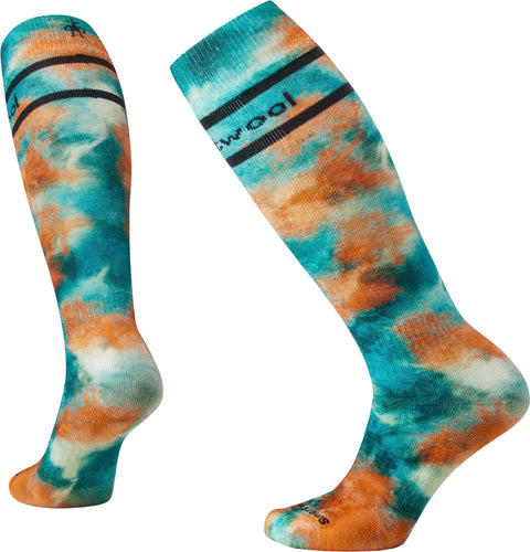 Smartwool Ski Full Cushion Tie Dye Print OTC Socks - Women's