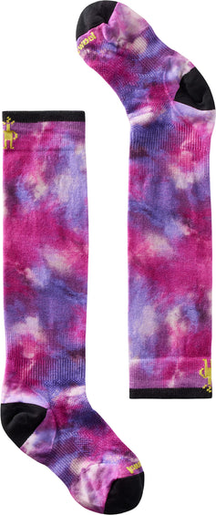 Smartwool Ski Zero Cushion Tie Dye Print OTC Socks - Junior