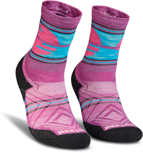 Smartwool Trail Run Targeted Cushion Sunset Trail Crew Socks - Women's