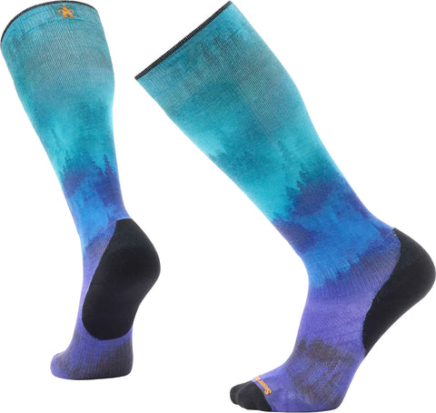 Smartwool Ski Targeted Cushion Compression Print OTC Socks - Unisex