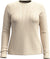 Smartwool Thermal Merino Rib Crew Neck Top - Women's - Toasted Coconut Heather