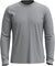 Smartwool Perfect Crew Neck Long Sleeve T-Shirt - Men's - Light Gray Heather