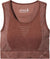 Smartwool Intraknit Racerback Bra - Women's - Pecan Brown Heather