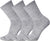 Smartwool Everyday Anchorline 3-Pack Crew Socks - Unisex - Light Gray