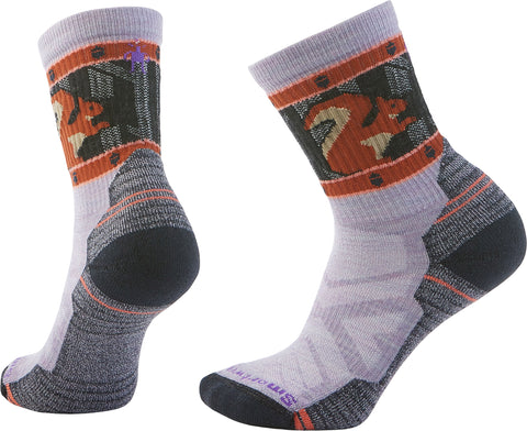 Smartwool Hike Light Cushion Squirrely Crew Socks - Women's