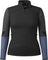 Smartwool Intraknit Thermal Merino Colorblock 1/4 Zip Base Layer Top - Women's  - Black - Charcoal