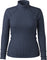 Smartwool Thermal Merino Rib Turtleneck Top - Women's  - Nightfall Blue - Deep Navy