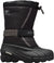 Sorel Flurry Winter Boots - Youth - Black - City Grey
