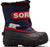 Sorel Snow Commander Winter Boots - Little Kids - Nocturnal - Sail Red