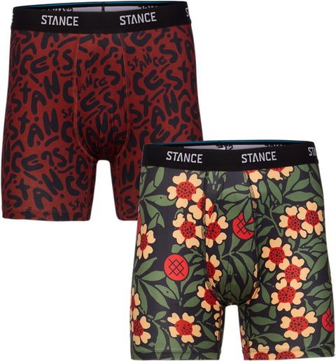 Stance Brand Love 2 Pack Boxer Briefs - Men's