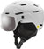 Smith Optics Survey MIPS Ski & Snowboard Helmet - Unisex - Matte White - ChromaPop Sun Platinum Mirror