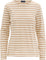 Saint James Minquidame Breton Striped Shirt With Long Sleeve - Women's - Ecum - Beige Moyen