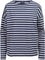 Saint James Minquiers Drop II Striped Shirt - Women's - Navy - Snow