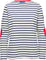 Saint James Vaujany Striped Sailor T-Shirt - Women's - Ecru - Marine