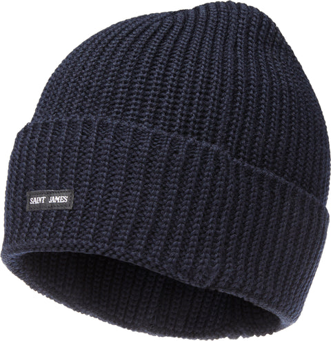 Saint James Canot Turn-up Purl Knit Hat - Men's