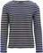 Saint James Minquiers Moderne Breton Top - Unisex - Marine - Ecru