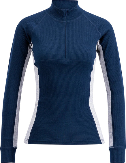 Swix RaceX Merino Half Zip Long Sleeve Base Layer Top - Women's