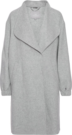 SOIA & KYO Suzie Relaxed Fit Double Face Wool Martingale Coat - Women's