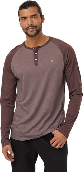 tentree TreeBlend Classic Long Sleeve Henley T-Shirt - Men's