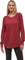 tentree Highline Drop Shoulder Sweater - Women's - Crimson Heather