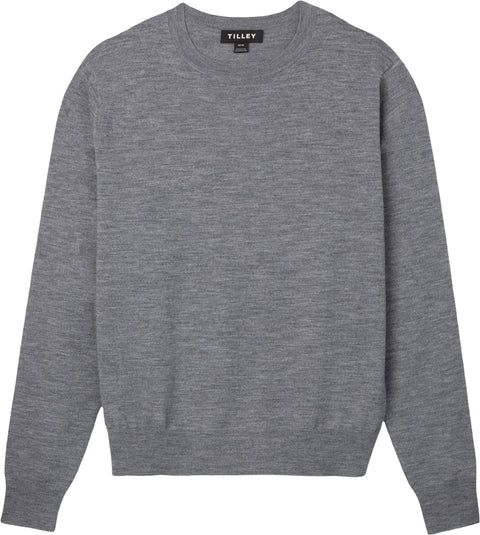 Tilley Stretch Merino Crew Neck Sweater - Men's