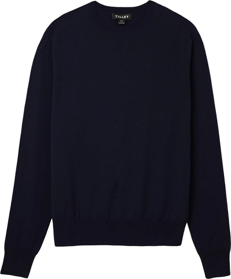 Tilley Stretch Merino Crew Neck Sweater - Men's