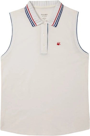 Tilley Sleeveless Pique Polo - Women's