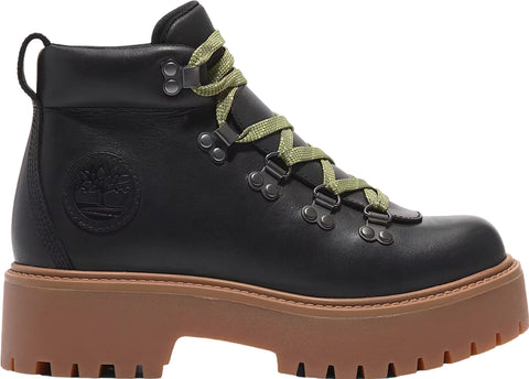 Timberland Stone Street Mid Lace-Up Platform Hiker Boots - Women's 