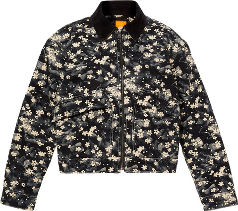 Timberland Strafford Quilted Washed Canvas Printed Jacket - Women's