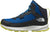 The North Face Fastpack Hiker Mid-Rise Waterproof Boots - Youth - Hero Blue - TNF Black