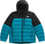 The North Face Kalix Down Hoodie - Men's - Dusk Blue - TNF Black
