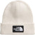 The North Face TNF Logo Box Cuffed Beanie - Kids - White Dune