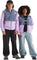 The North Face Glacier Full-Zip Hoodie - Kids - Lite Lilac - Twilight Galaxy