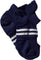 Tracksmith No Show Merino Socks - Unisex - Navy - Ivory