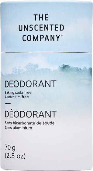 The Unscented Company Recyclable Oval Paper Tube Deodorant 70g/2.5oz