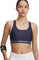 Under Armour Crossback Mid Bra - Women's - Jasper Blue - Serpentine