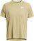 Under Armour UA Tech Textured Short Sleeve T-Shirt - Men's - City Khaki - White