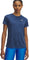 Under Armour UA Tech Twist Short Sleeve T-Shirt - Women's - Blue Atlantis - White