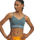 Under Armour UA Vanish Seamless Low Sports Bra - Women's - Jasper Blue - White