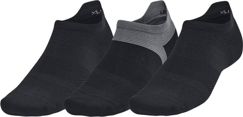 Under Armour UA ArmourDry Run Lite 3-Pack No-Show Tab Socks - Unisex