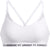 Under Armour UA Crossback Low Sports Bra - Women's - White - Black