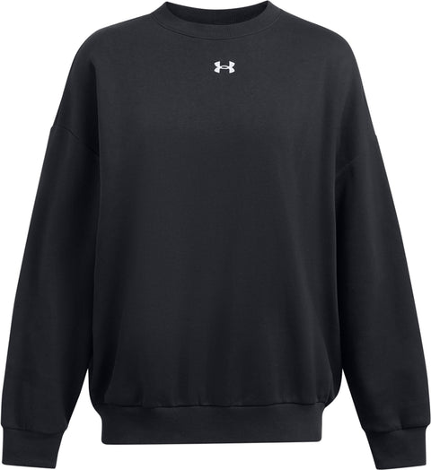 Under Armour Rival Fleece Oversized Crew Neck Sweatshirt - Women's